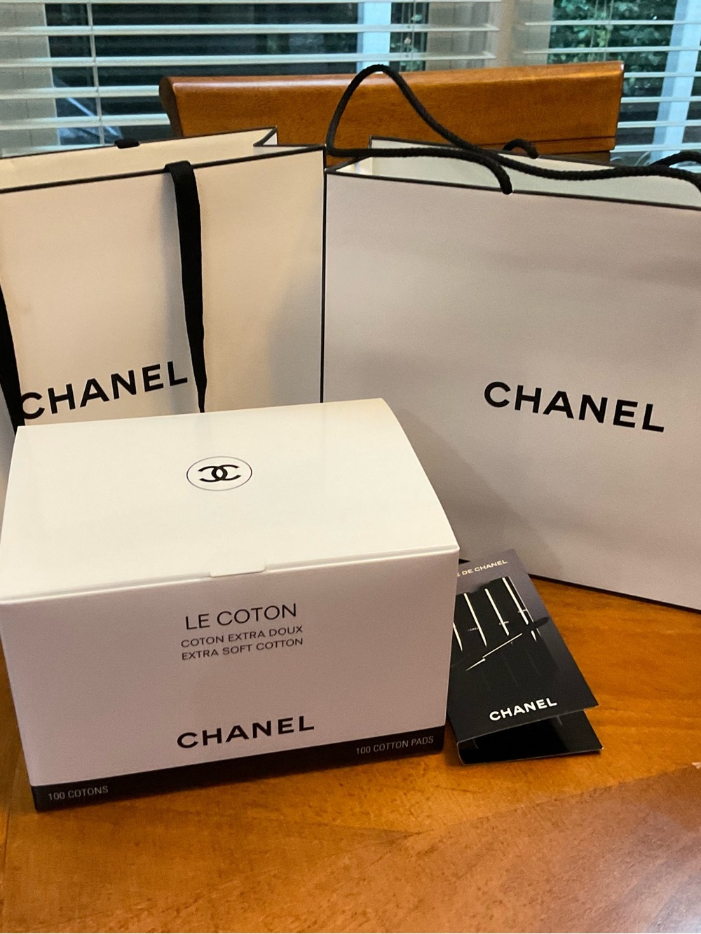 CHANEL gift bags (2) Box and Mascara AUTHENTIC NWT
